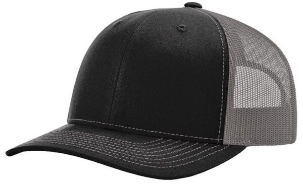 Caution I Have No Filter leatherette patch Richardson 112 cap - Image 3